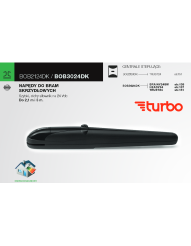 KIT BOB3024DK zestaw automatyki bram... KIT BOB3024DK zestaw automatyki bram...
