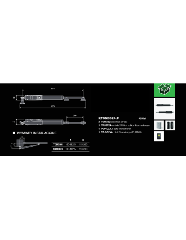 Zestaw Bennica KIT TOM3024M