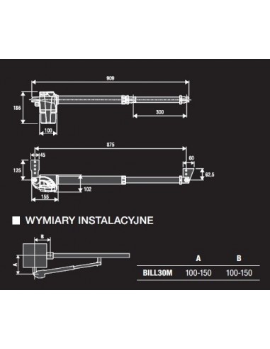 Siłownik BILL30M Siłownik BILL30M