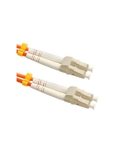 PATCHCORD ŚWIATŁOWODOWY MM 2M DUPLEX 50/125um OM2, LC/UPC-LC/UPC