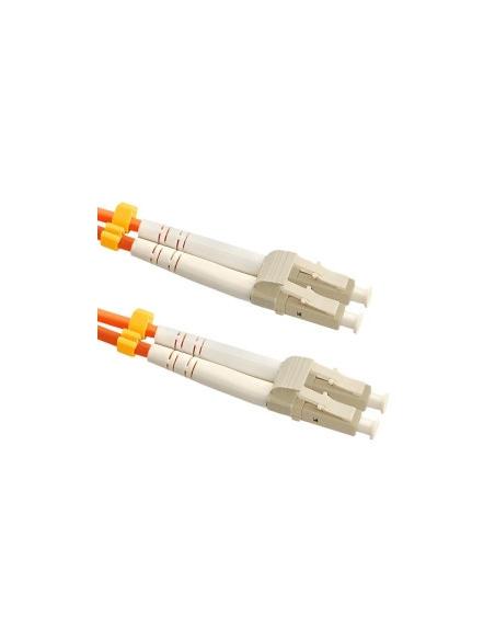 PATCHCORD ŚWIATŁOWODOWY MM 2M DUPLEX 50/125um OM2, LC/UPC-LC/UPC
