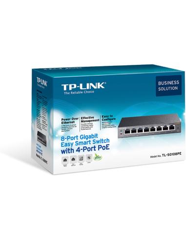 SWITCH TP-LINK TL-SG108PE