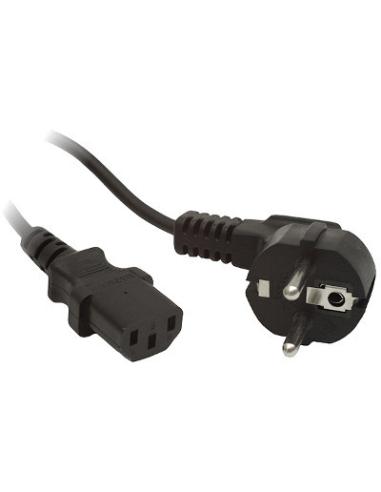 KABEL ZASILAJĄCY CEE 7/7 IEC 320 C13 1.8M WTYCZKA KĄTOWA Lanberg