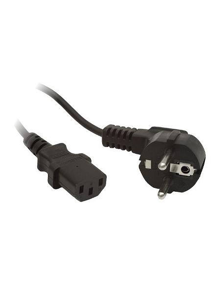 KABEL ZASILAJĄCY CEE 7/7 IEC 320 C13 1.8M WTYCZKA KĄTOWA Lanberg