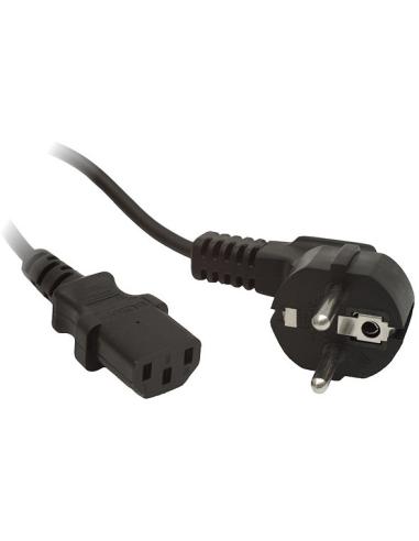 KABEL ZASILAJĄCY CEE 7/7 IEC 320 C13 1.8M WTYCZKA KĄTOWA Lanberg