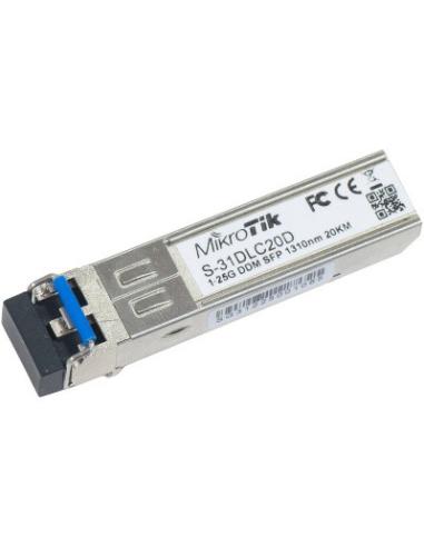 MODUŁ SFP MIKROTIK S-31DLC20D 1.25G SM 20km 1310nm