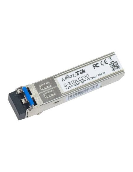 MODUŁ SFP MIKROTIK S-31DLC20D 1.25G SM 20km 1310nm