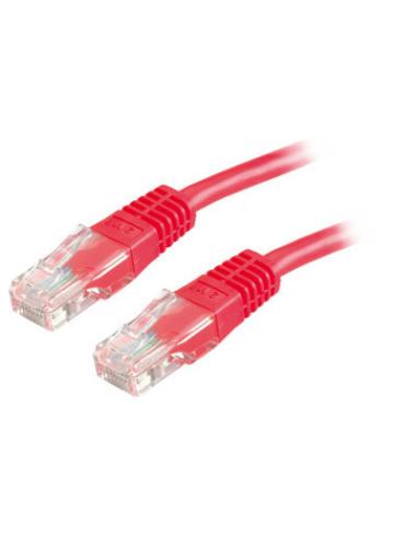 PATCHCORD KAT5E UTP 3M CZERWONY