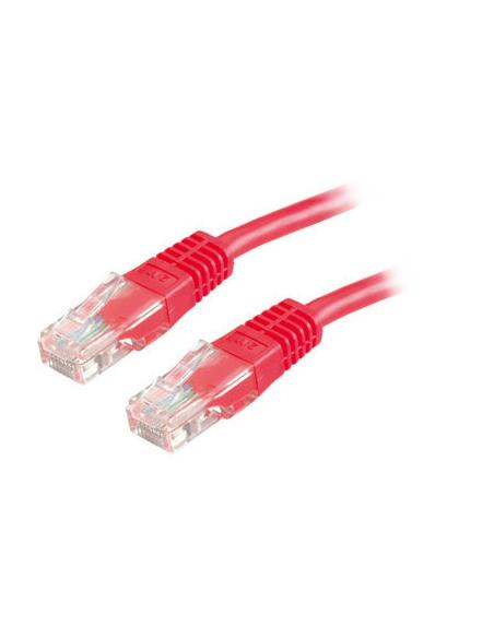 PATCHCORD KAT5E UTP 3M CZERWONY