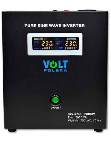 PRZETWORNICA VOLT POLSKA SINUSPRO-2000W 24V 1400/2000W
