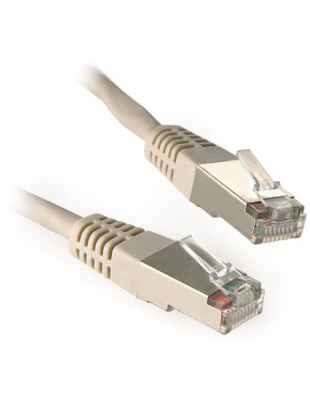 PATCHCORD KAT6 FTP 2M SZARY