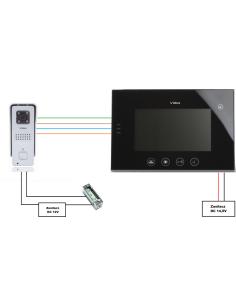 Wideodomofon VIDOS M670B-S2/S50D 2