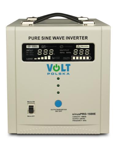 PRZETWORNICA VOLT POLSKA SINUSPRO-1500E 12V 1050/1500W
