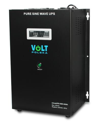 Przetwornica VOLT POLSKA SinusUPS-500 40AH 12V 300/500W