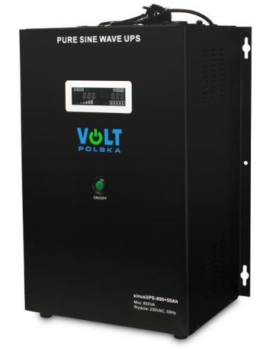 Przetwornica VOLT POLSKA SinusUPS-800 55Ah 12V 500/800W