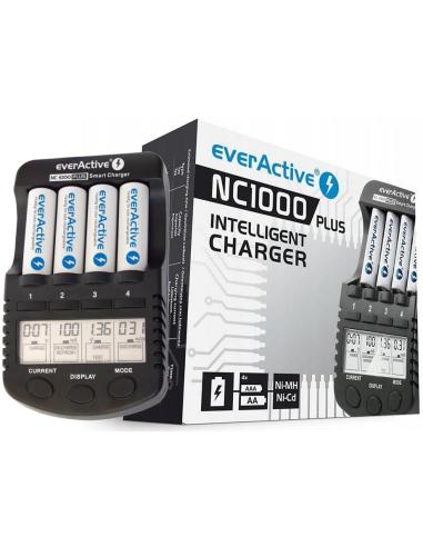 Ładowarka procesorowa do akumulatorków AA / AAA everActive NC-1000 PLUS