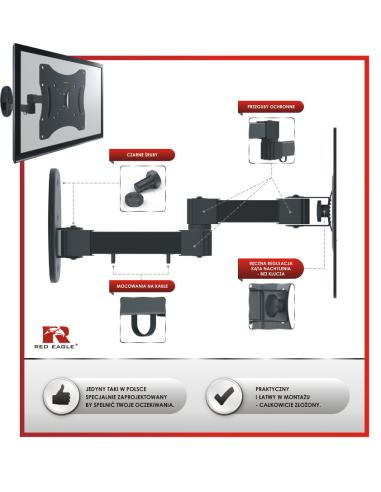 Uchwyt TV FLEXI TWIN 17-42