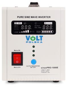 PRZETWORNICA VOLT POLSKA SINUSPRO-1000E 12V 700/1000W 2