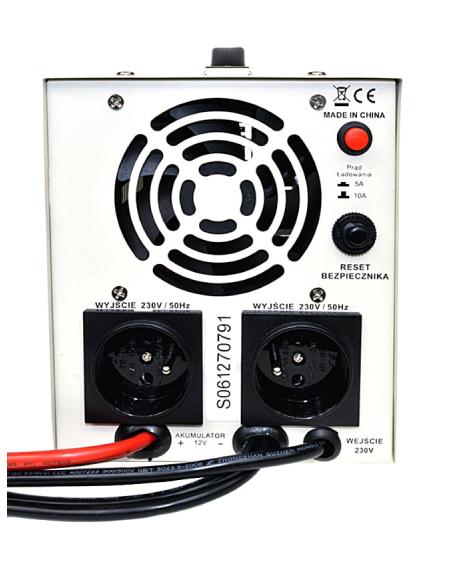 PRZETWORNICA VOLT POLSKA SINUSPRO-1000E 12V 700/1000W