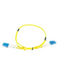 PATCHCORD ŚWIATŁOWODOWY SM 0,5M DUPLEX 9/125 LC/UPC-LC/UPC