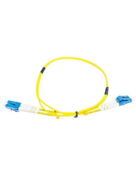 PATCHCORD ŚWIATŁOWODOWY SM 0,5M DUPLEX 9/125 LC/UPC-LC/UPC
