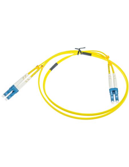 PATCHCORD ŚWIATŁOWODOWY SM 1M DUPLEX 9/125, LC/UPC-LC/UPC