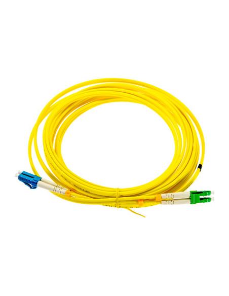 PATCHCORD ŚWIATŁOWODOWY SM 5M DUPLEX 9/125, LC/APC-LC/UPC 3.0MM