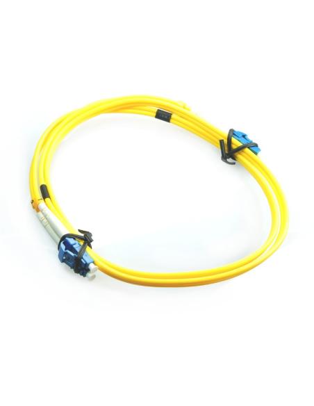 PATCHCORD ŚWIATŁOWODOWY SM SC/UPC-LC/UPC DUPLEX 1m