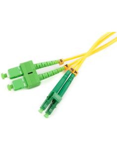PATCHCORD ŚWIATŁOWODOWY SM 0,5M DUPLEX 9/125, SC/APC-LC/APC 2