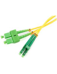 PATCHCORD ŚWIATŁOWODOWY SM DUPLEX 9/125, SC/APC-LC/APC 1m