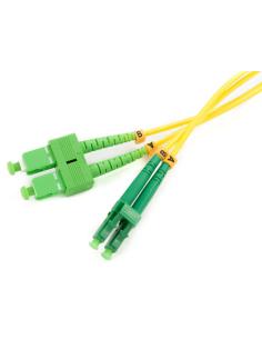 PATCHCORD ŚWIATŁOWODOWY SM 2M DUPLEX 9/125, SC/APC-LC/APC 3MM