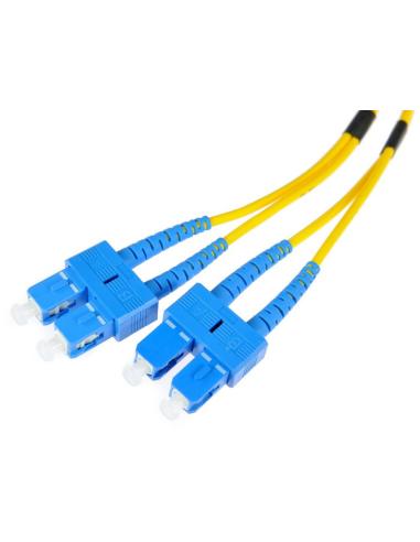 PATCHCORD ŚWIATŁOWODOWY SM SC/UPC-SC/UPC DUPLEX 1m
