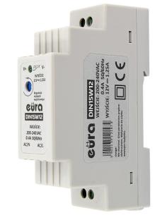 ZASILACZ DIN ''EURA'' DIN15W12 12V 1,25 A DC