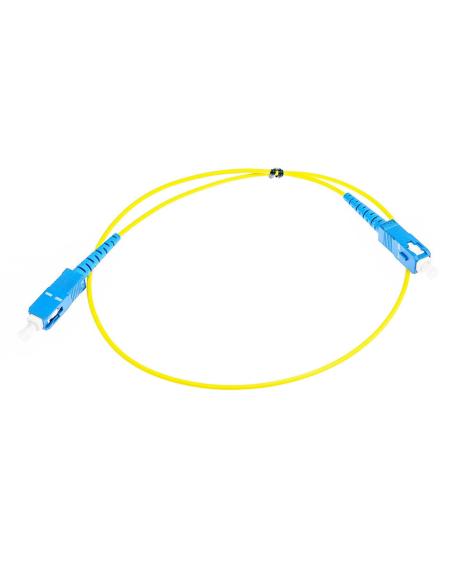 PATCHCORD ŚWIATŁOWODOWY SM SC/UPC-SC/APC SIMPLEX G.657.A1 0,5m
