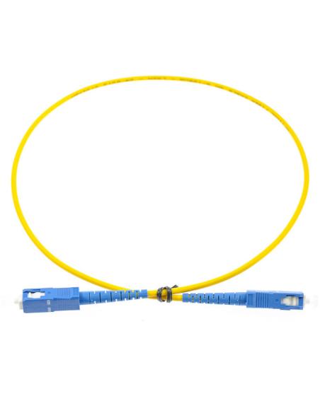 PATCHCORD ŚWIATŁOWODOWY SM 0,5M SIMPLEX 9/125, SC/UPC-SC/UPC