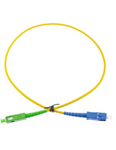 PATCHCORD ŚWIATŁOWODOWY SM SC/UPC-SC/APC SIMPLEX 0,5m