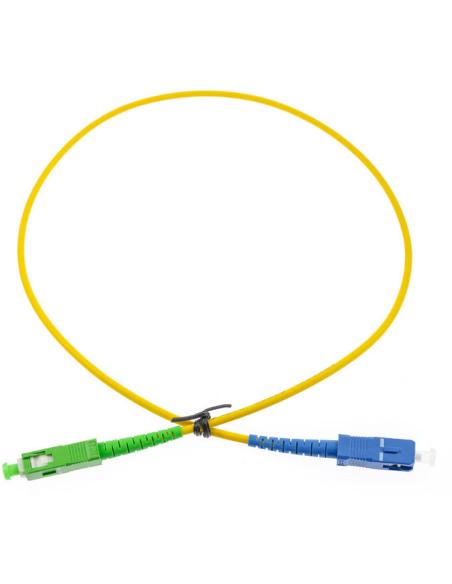 PATCHCORD ŚWIATŁOWODOWY SM SC/UPC-SC/APC SIMPLEX 0,5m