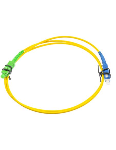 PATCHCORD ŚWIATŁOWODOWY SM SC/UPC-SC/APC SIMPLEX 1m