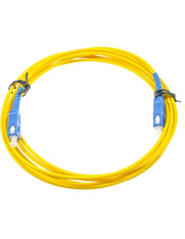 PATCHCORD ŚWIATŁOWODOWY SM SC/UPC-SC/UPC SIMPLEX 3.0MM 2m