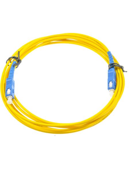 PATCHCORD ŚWIATŁOWODOWY SM SC/UPC-SC/UPC SIMPLEX 3.0MM 2m