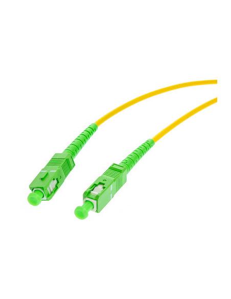 PATCHCORD ŚWIATŁOWODOWY SM SIMPLEX 9/125 SC/APC-SC/APC 1m