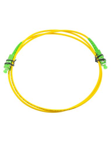 PATCHCORD ŚWIATŁOWODOWY SM SIMPLEX 9/125 SC/APC-SC/APC 1m