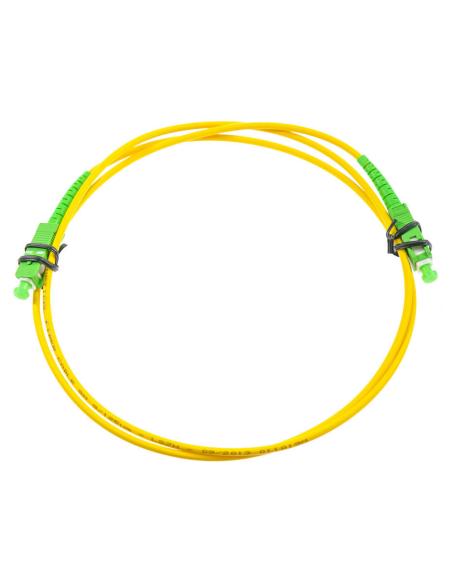 PATCHCORD ŚWIATŁOWODOWY SM SIMPLEX 9/125 SC/APC-SC/APC 1m