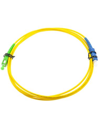 PATCHCORD ŚWIATŁOWODOWY SM SC/UPC-SC/APC SIMPLEX 2m