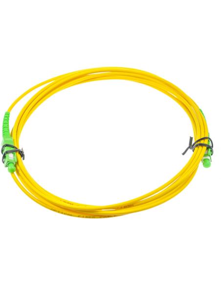 PATCHCORD ŚWIATŁOWODOWY SM 3M SIMPLEX 9/125, SC/APC-SC/APC 3MM