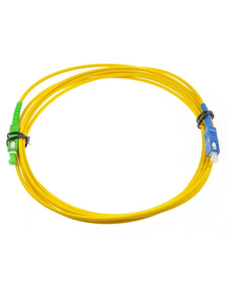 PATCHCORD ŚWIATŁOWODOWY SM SC/UPC-SC/APC SIMPLEX 3m