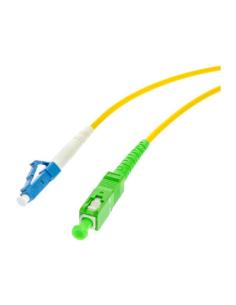 PATCHCORD ŚWIATŁOWODOWY SM SC/APC-LC/UPC SIMPLEX 3.0MM 0,5m