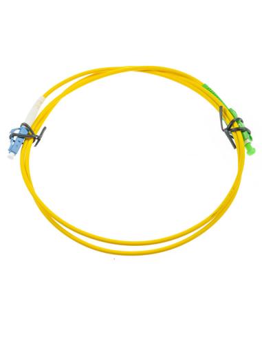 PATCHCORD ŚWIATŁOWODOWY SM 1M SIMPLEX 9/125, SC/APC-LC/UPC 3.0MM