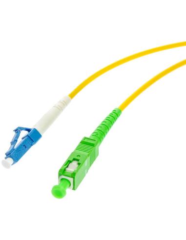 PATCHCORD ŚWIATŁOWODOWY SM 2M SIMPLEX 9/125, SC/APC-LC/UPC 3.0MM