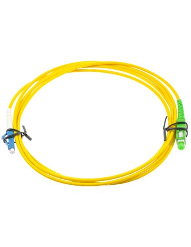 PATCHCORD ŚWIATŁOWODOWY SM 2M SIMPLEX 9/125, SC/APC-LC/UPC 3.0MM